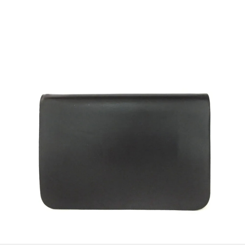 Christian Dior Black Leather Chain Shoulder Bag - Picture 4 of 10